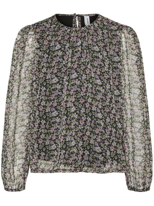 Vero Moda Smilla Roze Meisjes Bloementop - Kiabi Vero Moda Smilla Roze Meisjes Bloementop - Kiabi