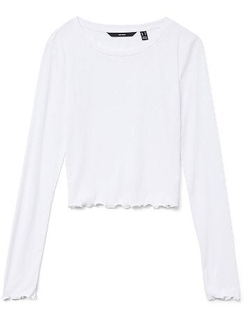 Vero moda sofia wit t-shirt voor dames