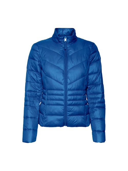 Vero Moda Sorayasiv Blauwe Dames Puffer Jas - Kiabi Vero Moda Sorayasiv Blauwe Dames Puffer Jas - Kiabi
