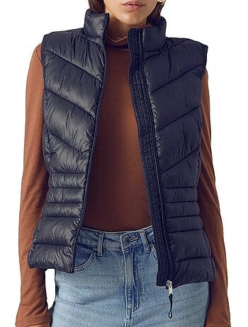 Vero moda sorayasiv beige dames bodywarmer
