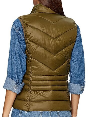 Vero moda sorayasiv beige dames bodywarmer