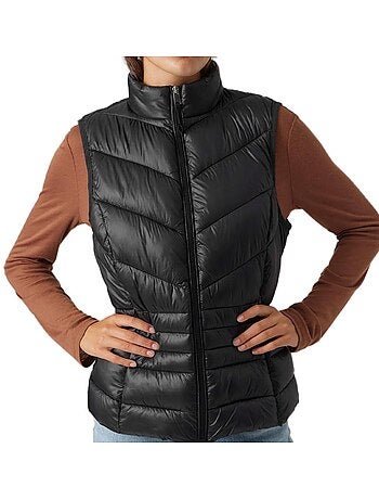 Vero moda sorayasiv beige dames bodywarmer