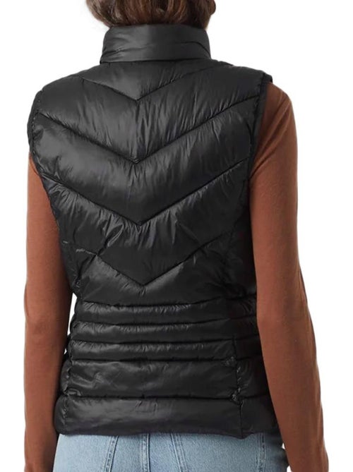 Vero Moda Sorayasiv Zwarte Dames Bodywarmer - Kiabi Vero Moda Sorayasiv Zwarte Dames Bodywarmer - Kiabi