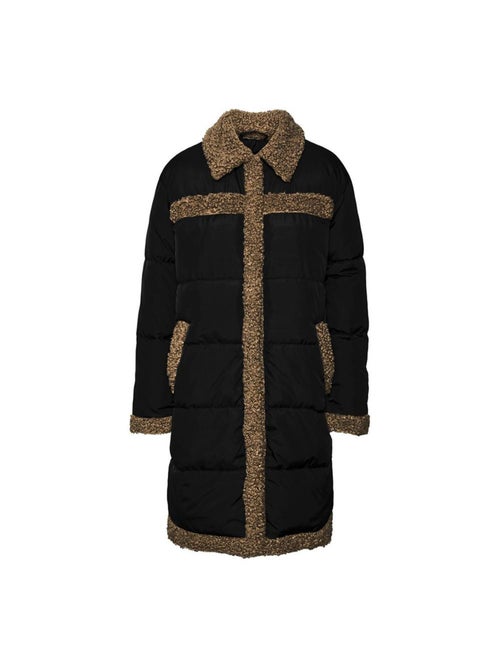 Vero Moda Teddy Jas Zwart Dames Boos - Kiabi Vero Moda Teddy Jas Zwart Dames Boos - Kiabi