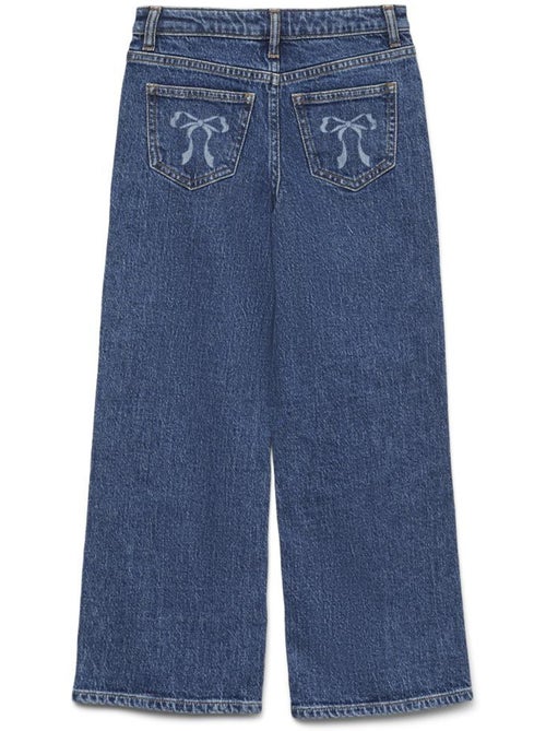 Vero Moda Tessa Meisjes Jeans - Blauw - Kiabi Vero Moda Tessa Meisjes Jeans - Blauw - Kiabi