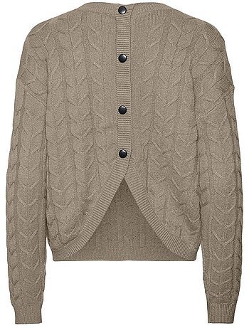 Vero moda tilda bordeauxrode trui voor dames