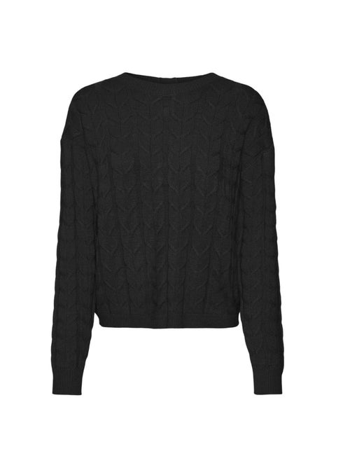 Vero Moda Tilda Zwarte Trui voor Dames - Kiabi Vero Moda Tilda Zwarte Trui voor Dames - Kiabi