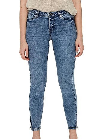 Vero moda tilde slim fit damesjeans - blauw