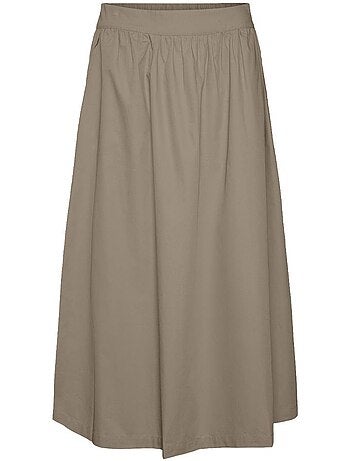 Vero moda tine beige midi rok voor dames
