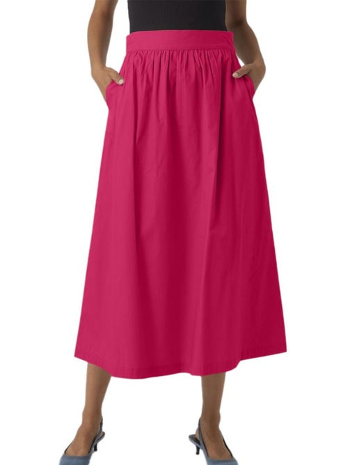 Vero Moda Tine Roze Damesrok - Kiabi Vero Moda Tine Roze Damesrok - Kiabi