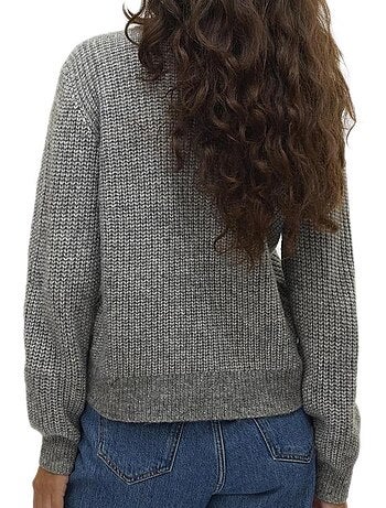 Vero moda universe grijze trui voor dames