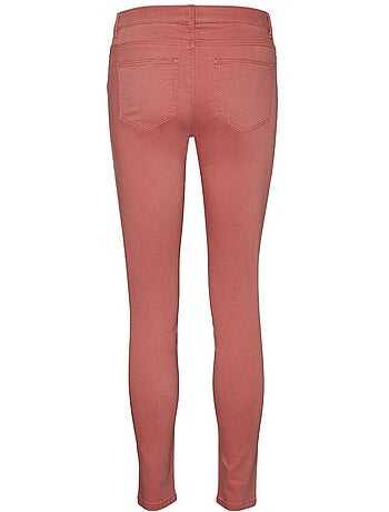 Vero moda vea slim fit jeans rood voor dames