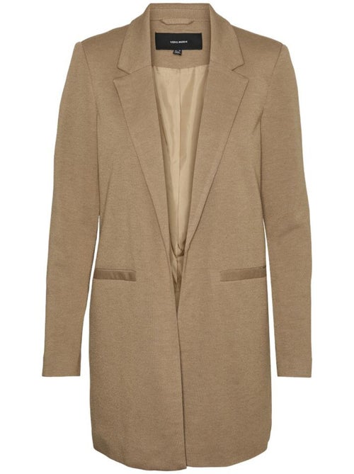 Vero Moda Verina Camel Dames Blazer - Kiabi Vero Moda Verina Camel Dames Blazer - Kiabi