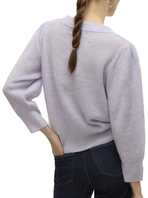 Vero moda vigga mauve dames trui - Kiabi