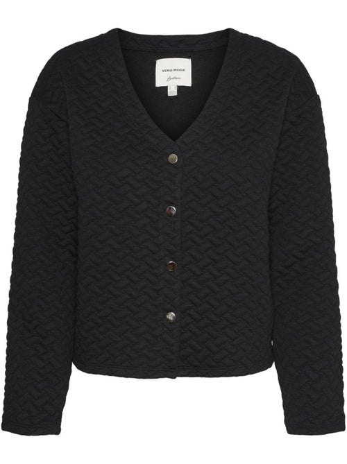 Vero Moda Vinnie Zwart Dames Gilet - Kiabi Vero Moda Vinnie Zwart Dames Gilet - Kiabi