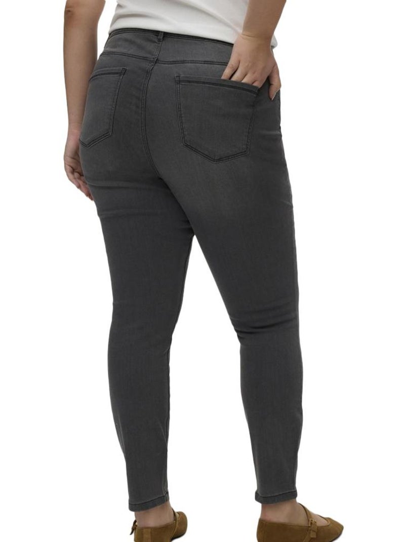 Vero moda vmcsophia grijze dames jeans Zilvergrijs - Kiabi