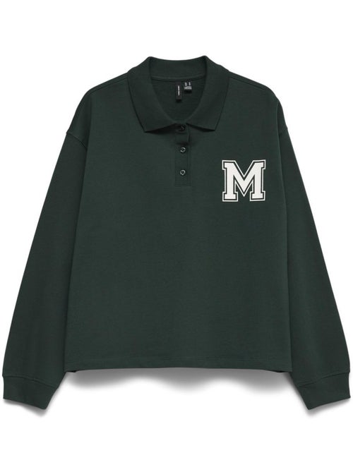 Vero Moda Vmfotaia Groene Polo voor Dames - Kiabi Vero Moda Vmfotaia Groene Polo voor Dames - Kiabi
