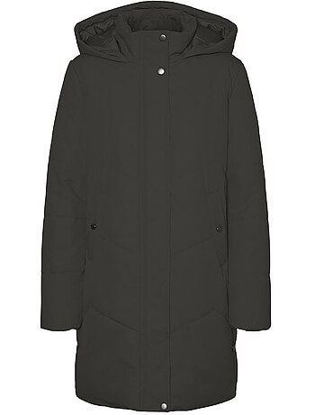 Vero moda willa beige dames gewatteerde jas