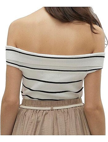 Vero moda willow off-white dames top