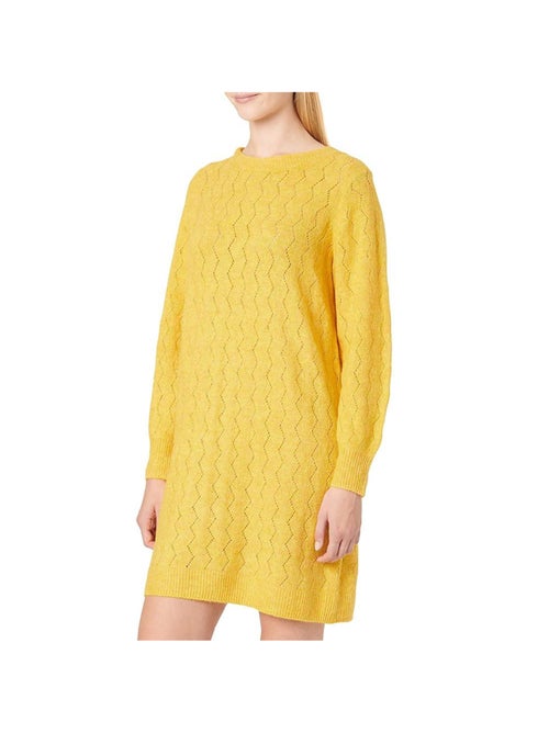 Vero Moda Yen Gele Jurk voor Dames - Kiabi Vero Moda Yen Gele Jurk voor Dames - Kiabi