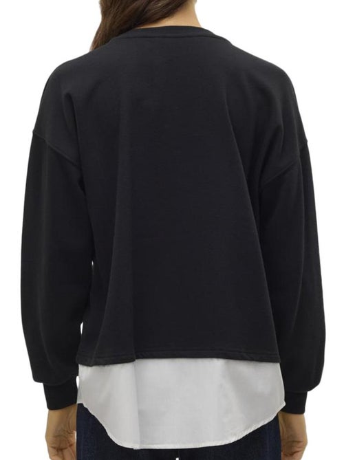 Vero Moda Yoyo Zwarte Damessweater - Kiabi Vero Moda Yoyo Zwarte Damessweater - Kiabi