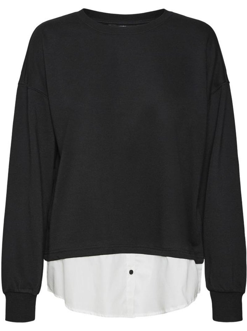 Vero Moda Yoyo Zwarte Damessweater Zwart - Kiabi