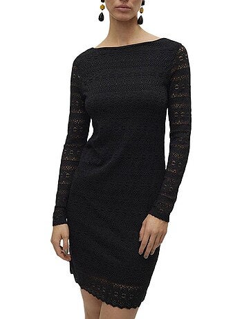 Vero moda zoé zwarte jurk voor dames