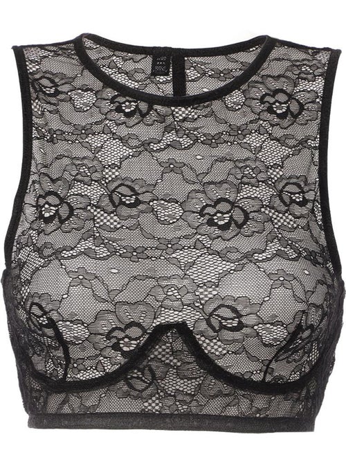 Vero Moda Zwarte Kanten Bralette voor Dames 10277259 - Kiabi