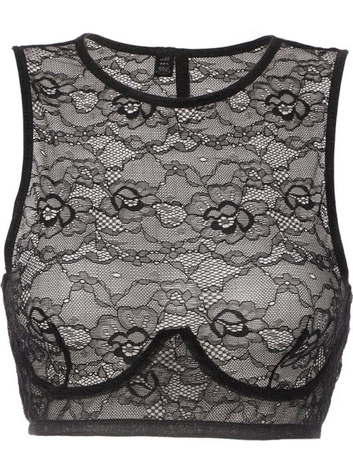Vero Moda Zwarte Kanten Bralette voor Dames 10277259 - Kiabi