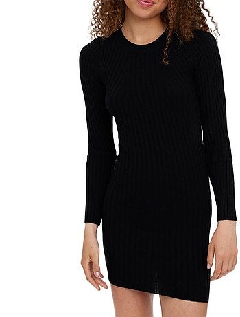 Vero moda zwarte nauwsluitende jurk dames 10269253