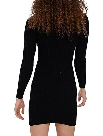 Vero moda zwarte nauwsluitende jurk dames 10269253