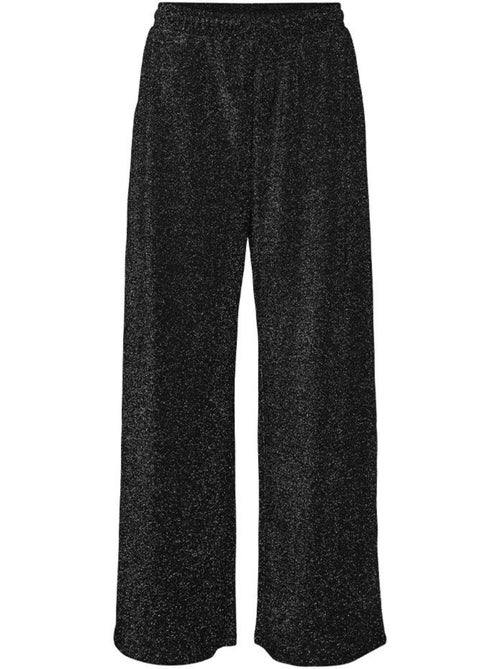 Vero Moda Zwarte Pailletten Broek voor Dames - Kiabi Vero Moda Zwarte Pailletten Broek voor Dames - Kiabi