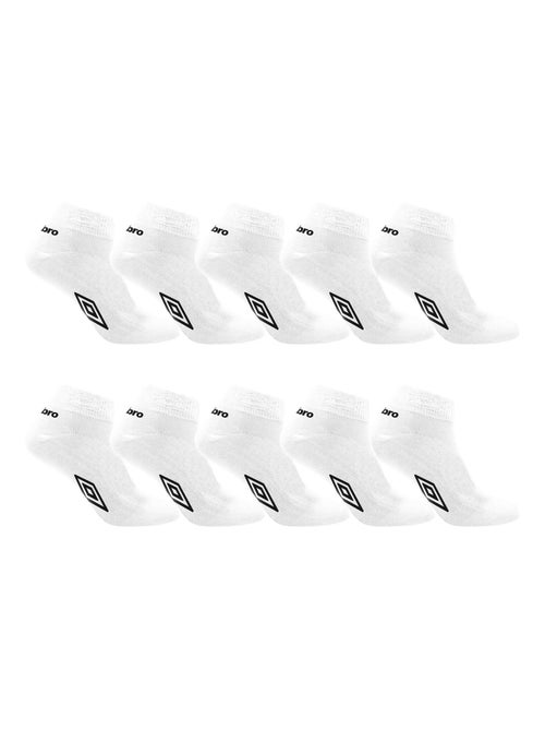 Verpakking met 10 paar herensokken (kwartsokken) - Kiabi Verpakking met 10 paar herensokken (kwartsokken) - Kiabi