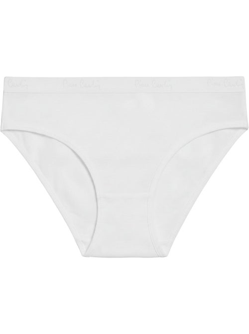 Verpakking met 3 damesonderbroeken van effen en bedrukt katoen met een dunne tailleband van 2 cm - Kiabi Verpakking met 3 damesonderbroeken van effen en bedrukt katoen met een dunne tailleband van 2 cm - Kiabi