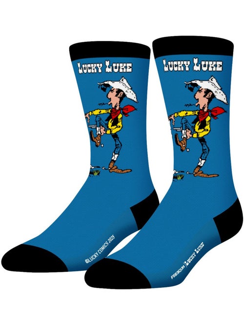 Verpakking met 4 paar lucky luke sokken - Kiabi Verpakking met 4 paar lucky luke sokken - Kiabi