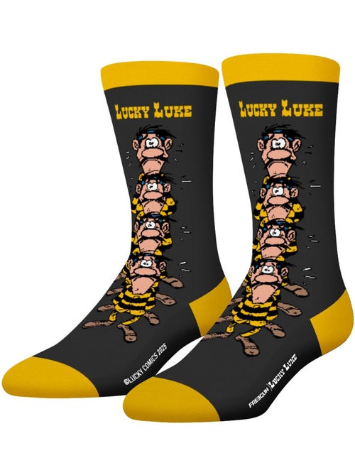 Verpakking met 4 paar lucky luke sokken - Kiabi