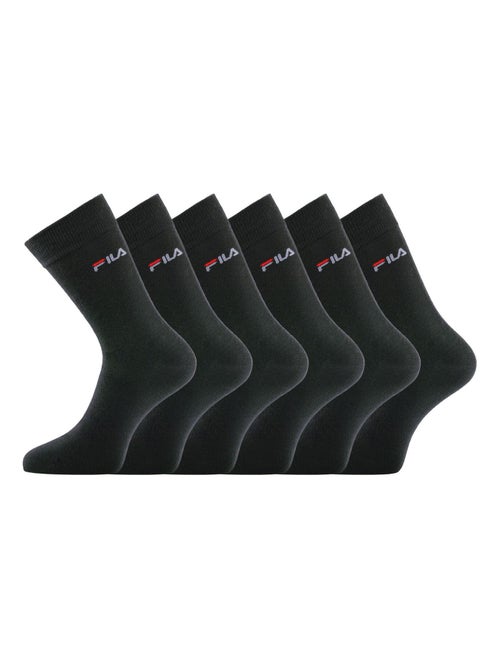 Verpakking van 6 paar herensokken f9630 zwart - Kiabi Verpakking van 6 paar herensokken f9630 zwart - Kiabi