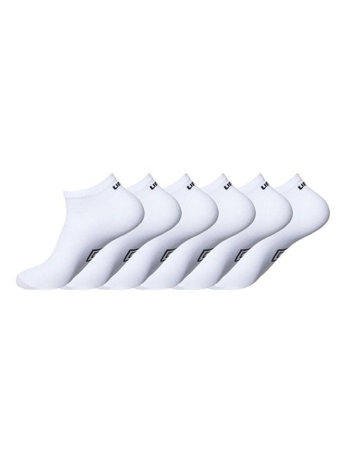 Verpakking van 6 paar herensokken (sneakersokken) maat 43/46 - Kiabi Verpakking van 6 paar herensokken (sneakersokken) maat 43/46 - Kiabi