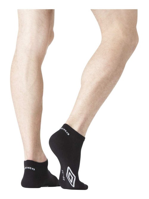 Verpakking van 9 paar herensokken (sneaker sokken) maat 39/42 - Kiabi