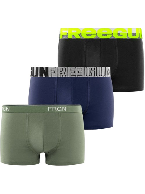 Verrassingspakket met 3 katoenen boxershorts voor jongens - Kiabi
