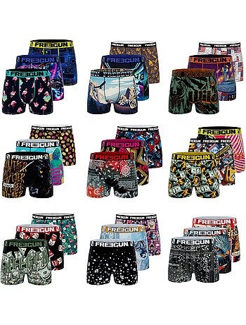 Verrassingspakket met 3 microfiber boxershorts voor jongens