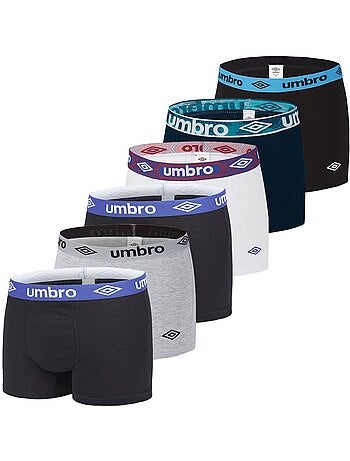 Verrassingspakket met 6 katoenen boxershorts voor heren