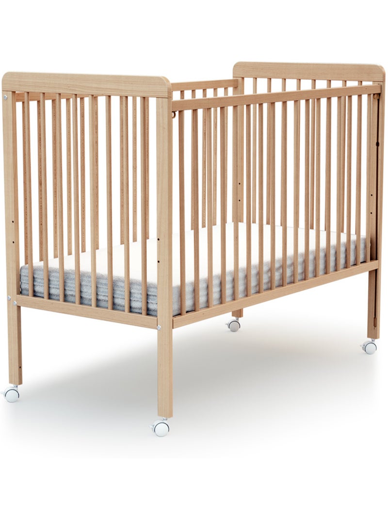 Verschuifbaar zijbed livo in hout Lichtbeige - Kiabi