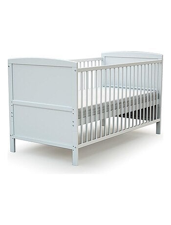 Verstelbaar houten babybedje met houten matras luna