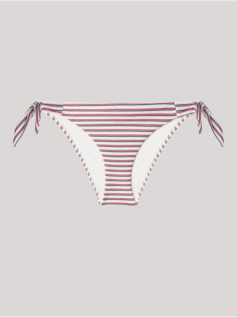 Verstelbare bikini slip gestreept patroon Multicolor - Kiabi