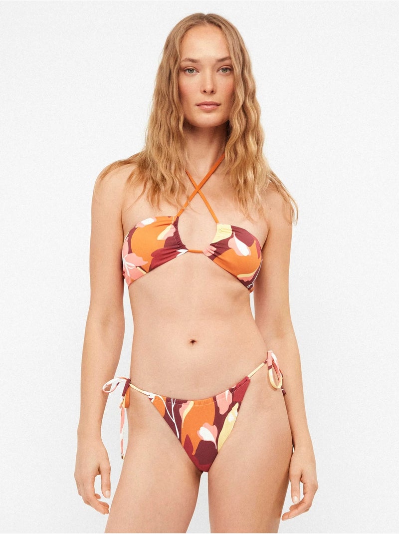 Verstelbare bikinibroekje Multicolor - Kiabi