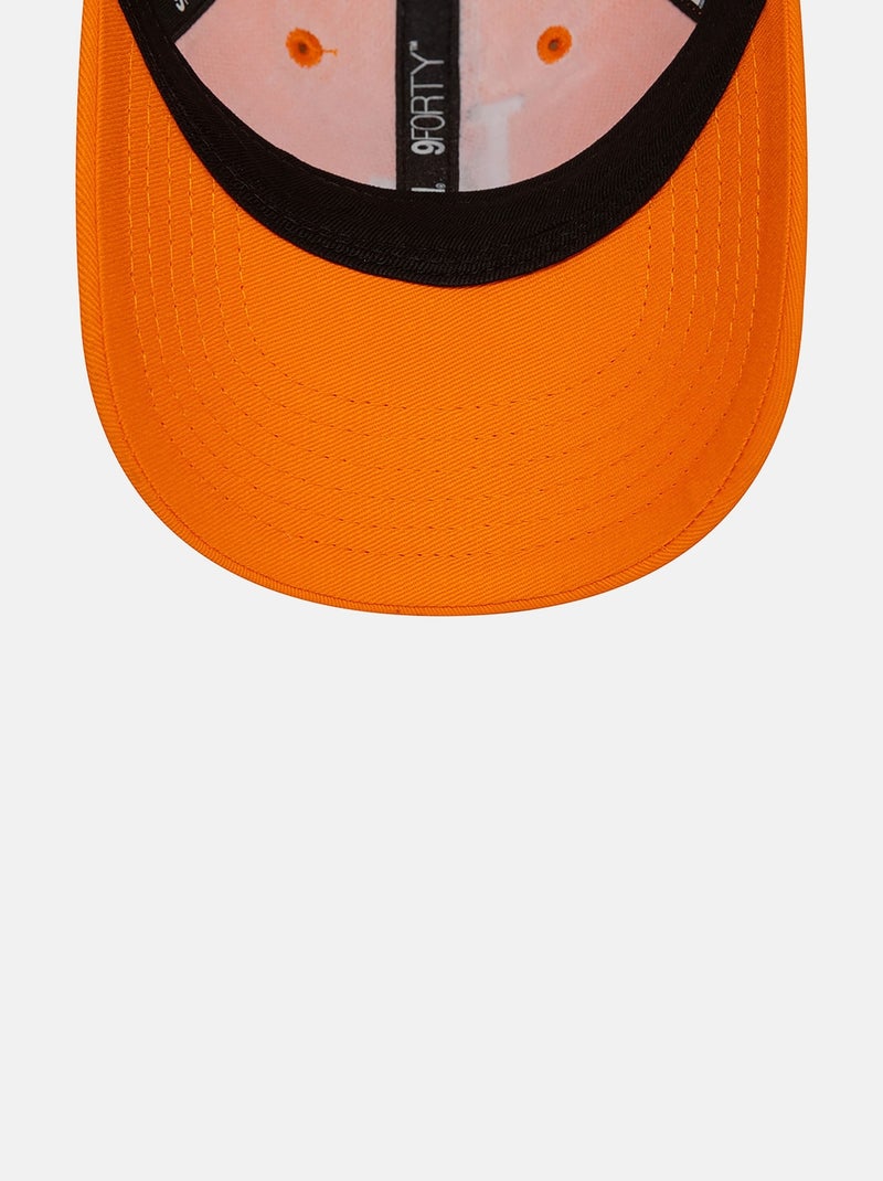 Verstelbare pet - New Era Wit Oranje - Kiabi