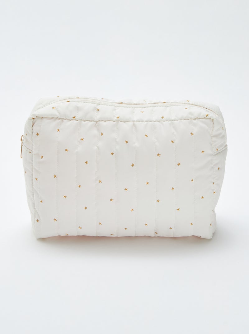 Verzorgingsset met print WIT - Kiabi