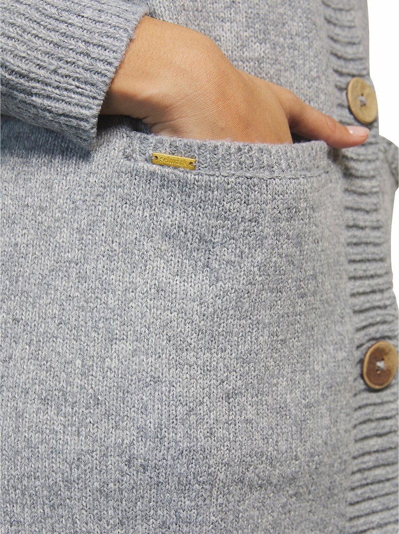 Vest complementos petalos Grijs - Kiabi