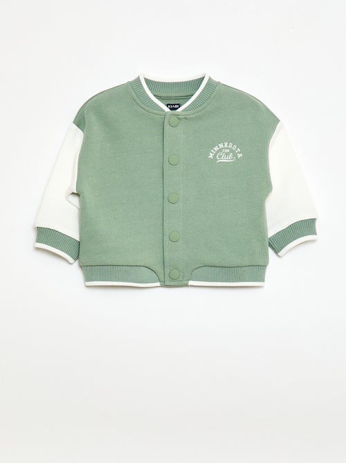 Vest in Amerikaanse campusstijl - Kiabi